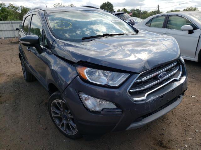 MAJ6S3KL5KC254789 - 2019 FORD ECOSPORT T GRAY photo 1