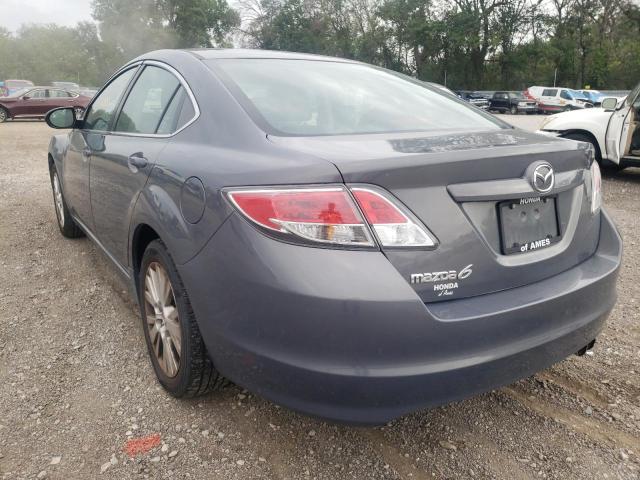 1YVHZ8CH4A5M55859 - 2010 MAZDA 6 I GRAY photo 3