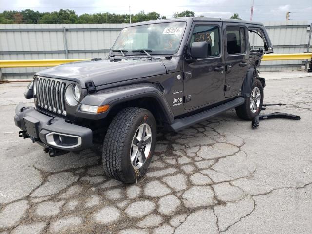 1C4HJXEM1MW598896 - 2021 JEEP WRANGLER UNLIMITED SAHARA  լուսանկար 2