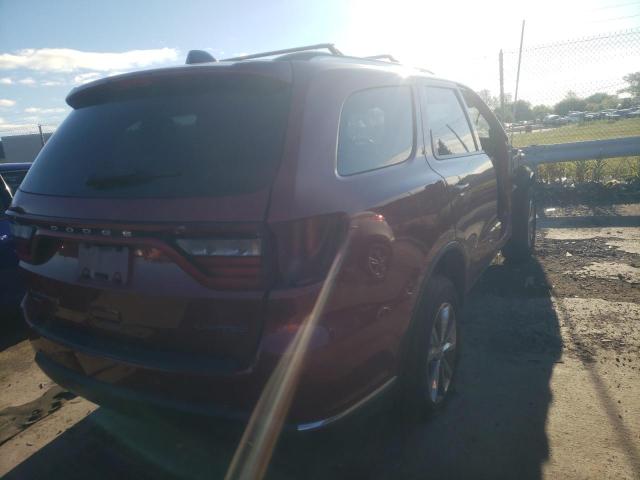 1C4RDJDG4FC850990 - 2015 DODGE DURANGO LI BURGUNDY photo 4