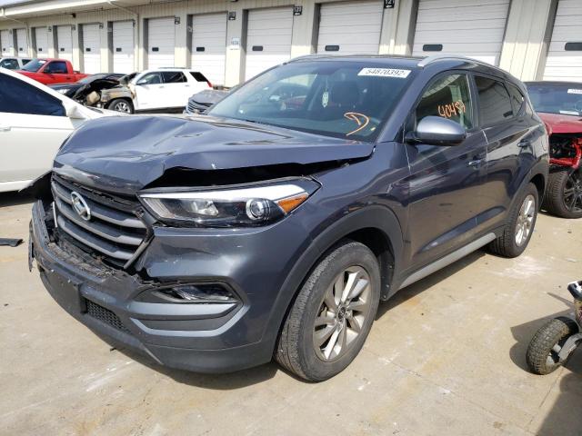 KM8J3CA4XJU611397 - 2018 HYUNDAI TUCSON SEL GRAY photo 2