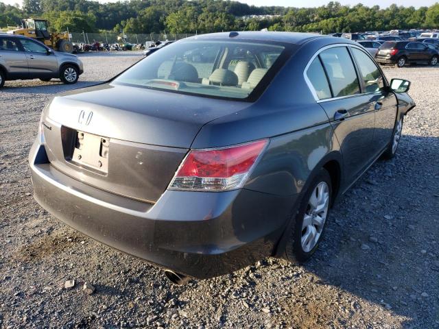 1HGCP2F80AA182796 - 2010 HONDA ACCORD EXL GRAY photo 4