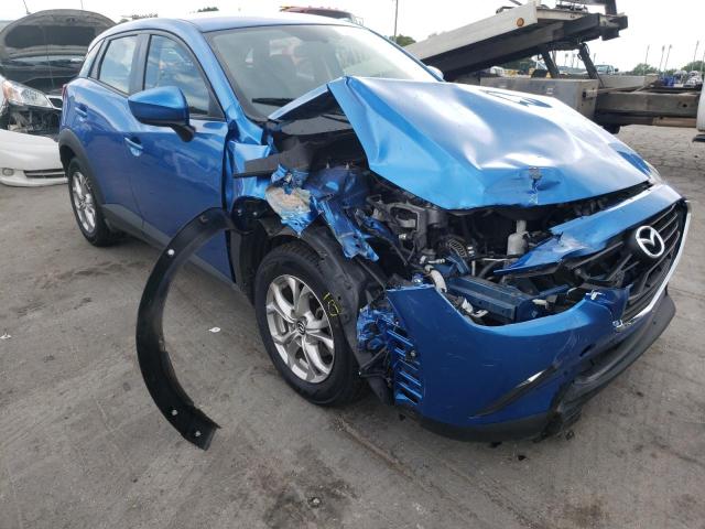 JM1DKDB75H0167723 - 2017 MAZDA CX-3 SPORT BLUE photo 1