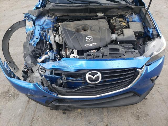 JM1DKDB75H0167723 - 2017 MAZDA CX-3 SPORT BLUE photo 7