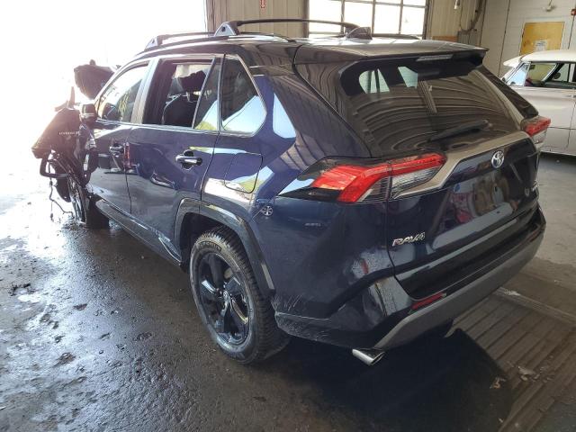 4T3E6RFV6MU034229 - 2021 TOYOTA RAV4 XSE BLUE photo 3