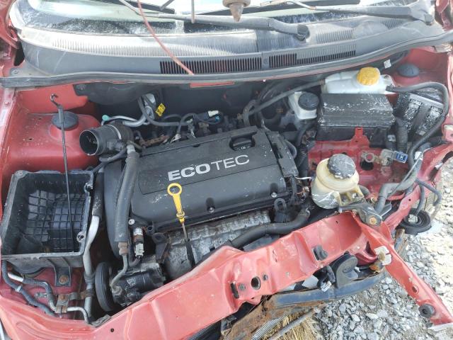KL1TD66E89B653191 - 2009 CHEVROLET AVEO LS ბურგუნდია ფოტო 7