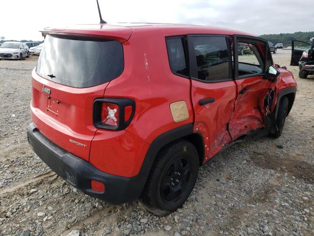 ZACCJAAH1HPE64182 - 2017 JEEP RENEGADE S Qırmızı foto 4
