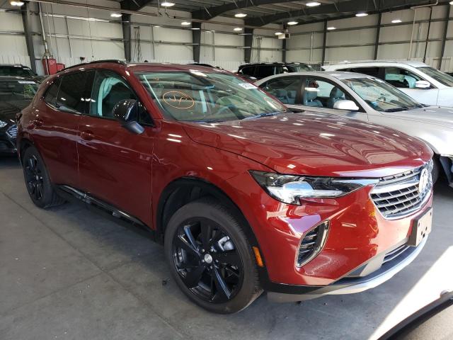 LRBFZPR4XMD137037 - 2021 BUICK ENVISION E RED photo 1