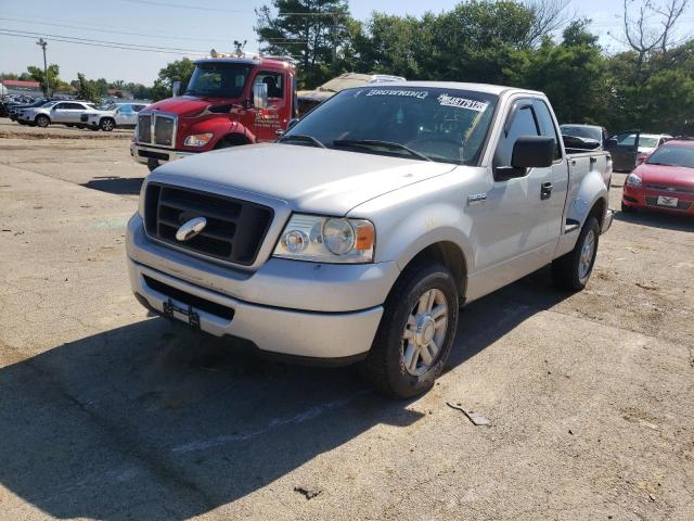 1FTRF02W96KB15412 - 2006 FORD F150 SILVER photo 2