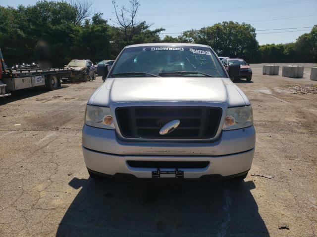 1FTRF02W96KB15412 - 2006 FORD F150 SILVER photo 9