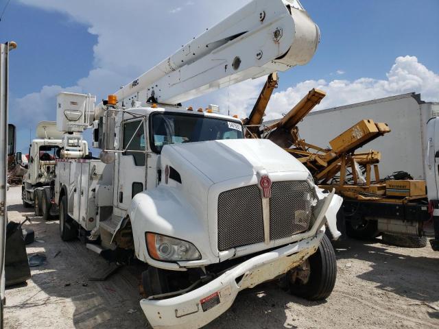 2NKHHM7X7FM417356 - 2015 KENWORTH CONSTRUCTI WHITE photo 1