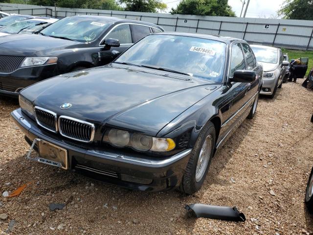 WBAGG83431DN86370 - 2001 BMW 740 I AUTO BLACK photo 2