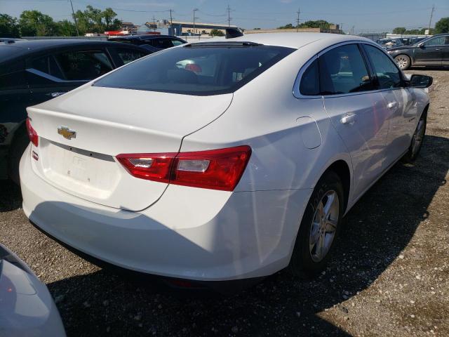 1G1ZB5ST4LF158115 - 2020 CHEVROLET MALIBU LS WHITE photo 4