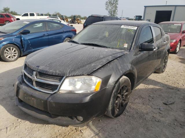 1B3CC5FB2AN209997 - 2010 DODGE AVENGER R/ BLACK photo 2