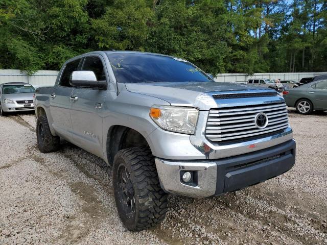 5TFFY5F1XEX148302 - 2014 TOYOTA TUNDRA CRE SILVER photo 1