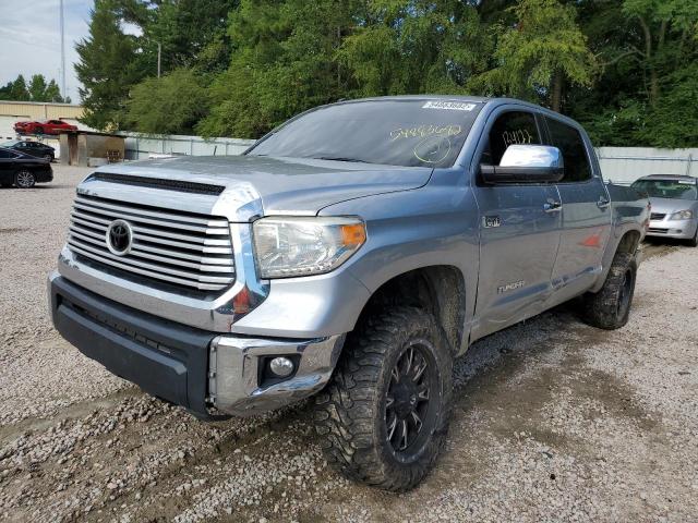 5TFFY5F1XEX148302 - 2014 TOYOTA TUNDRA CRE SILVER photo 2