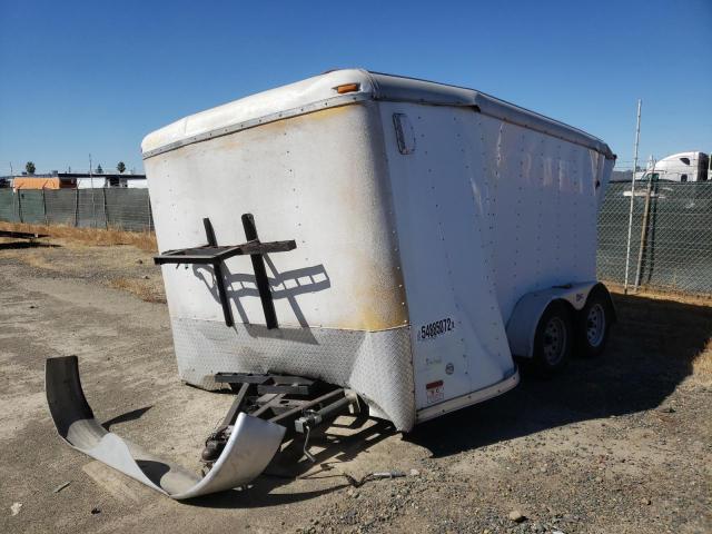 4P2UB16279U094185 - 2009 PACE TRAILER WHITE photo 2