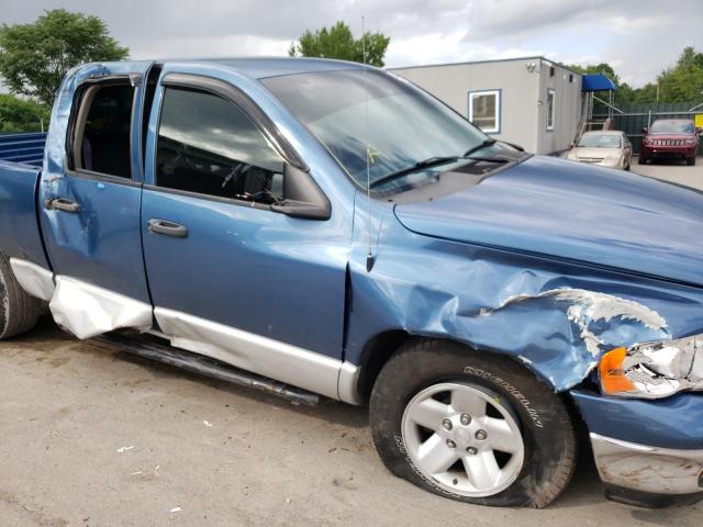 3D7HU18Z22G182580 - 2002 DODGE RAM 1500 BLUE photo 9