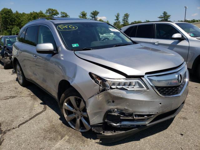5FRYD4H98GB008181 - 2016 ACURA MDX ADVANC SILVER photo 1