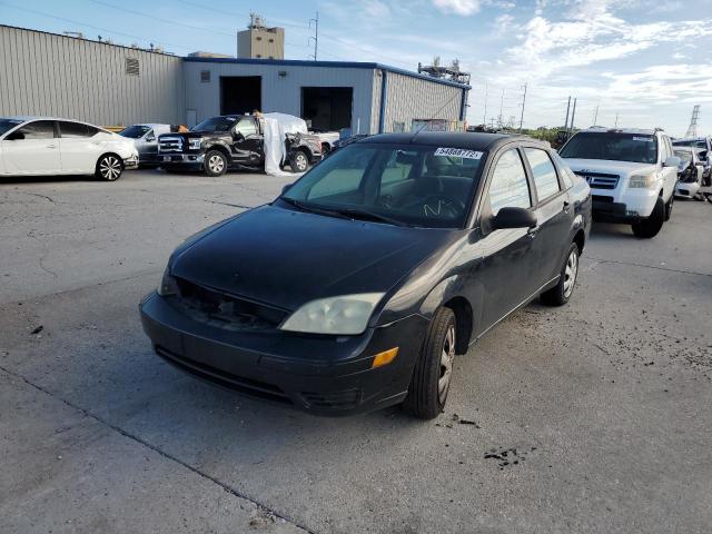 1FAFP34N17W184889 - 2007 FORD FOCUS ZX4 BLACK photo 2