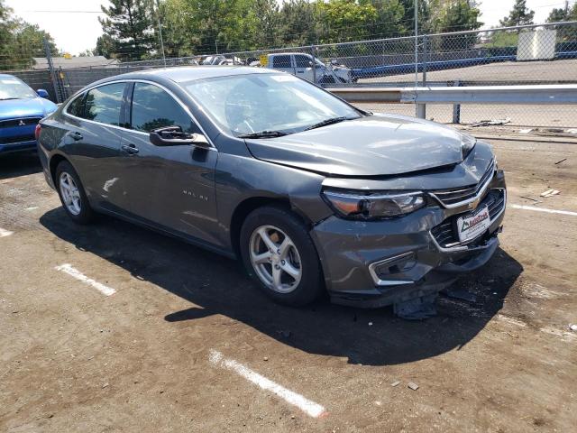 1G1ZC5ST7HF110614 - 2017 CHEVROLET MALIBU LS GRAY photo 1