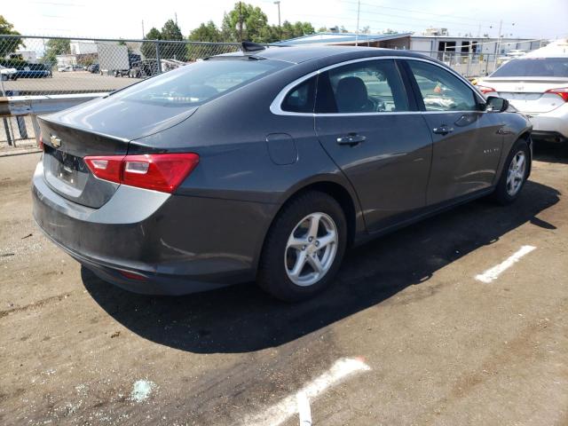 1G1ZC5ST7HF110614 - 2017 CHEVROLET MALIBU LS GRAY photo 4