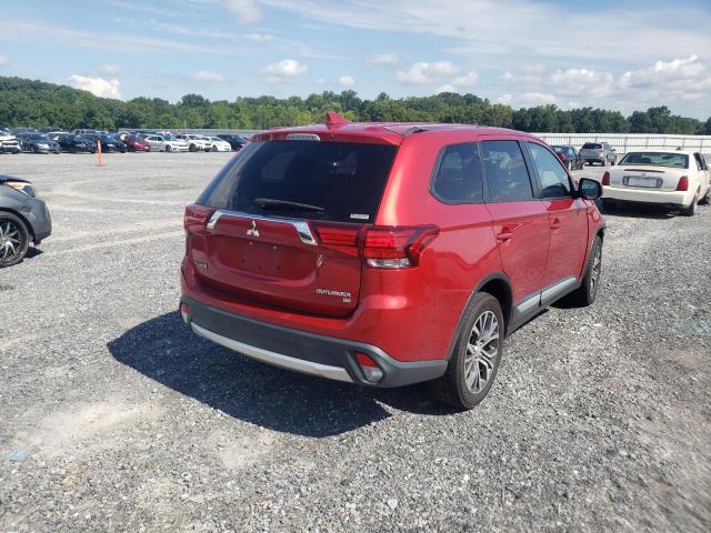 JA4AZ3A37JZ043164 - 2018 MITSUBISHI OUTLANDER RED photo 4