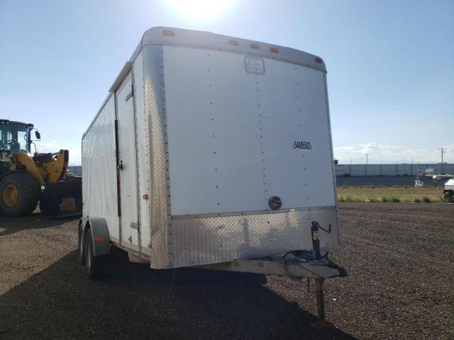 4D6EB16218C019383 - 2008 CARGO TRAILER WHITE photo 1