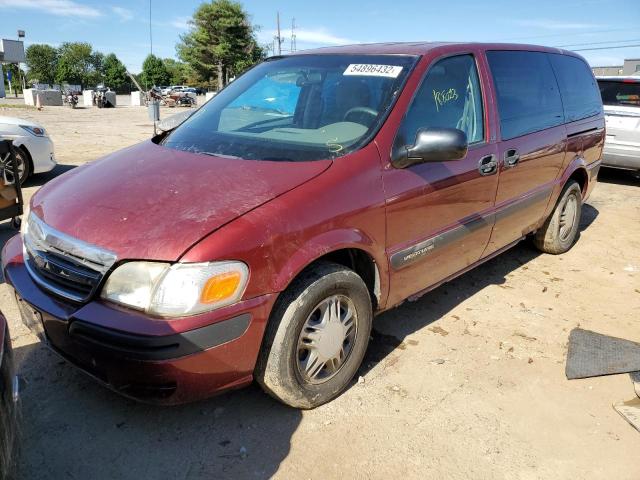 1GNDX03E33D182477 - 2003 CHEVROLET VENTURE BURGUNDY photo 2