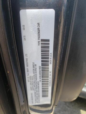 4S3BL846294216922 - 2009 SUBARU LEGACY 3.0 GRAY photo 10