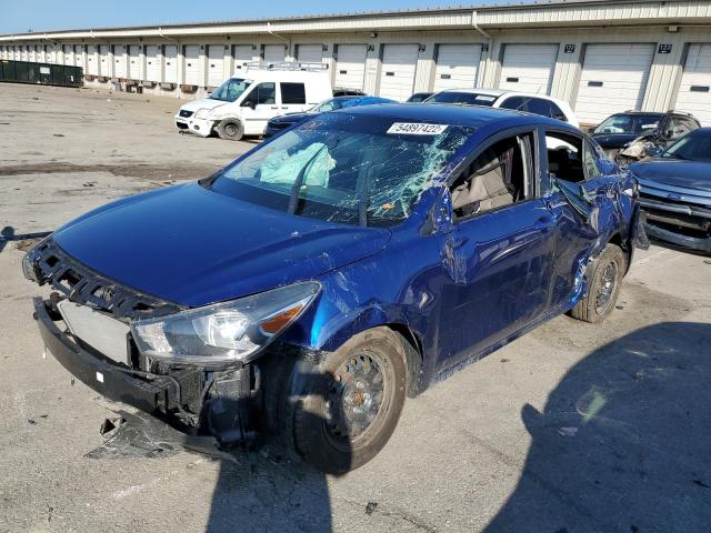 3KPA24AB1KE226127 - 2019 KIA RIO S BLUE photo 2