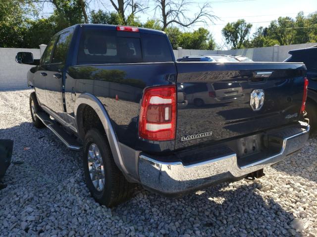 3C6UR5FL1KG592312 - 2019 RAM 2500 LARAM BLUE photo 3