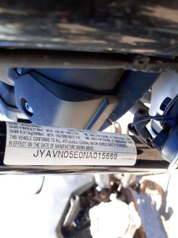 JYAVN05E0NA015669 - 2022 YAMAHA XVS950 CUD GRAY photo 10