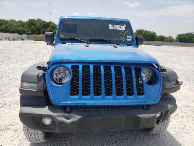 1C6HJTAG5LL204557 - 2020 JEEP GLADIATOR BLUE photo 9