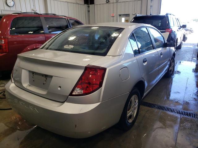 1G8AG52F65Z105430 - 2005 SATURN ION LEVEL SILVER photo 4