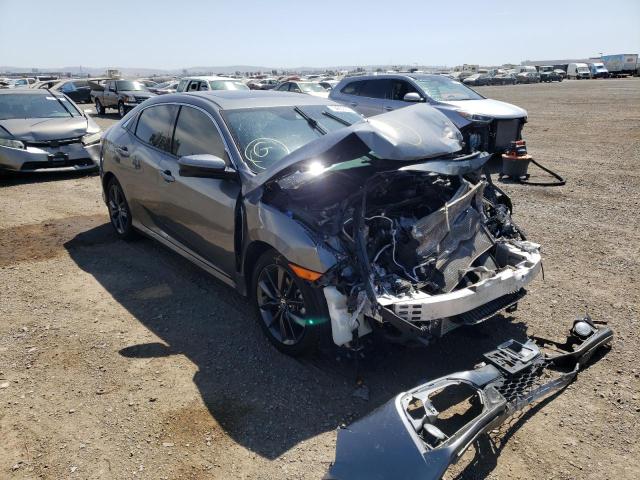 SHHFK7H60LU412008 - 2020 HONDA CIVIC EX GRAY photo 1