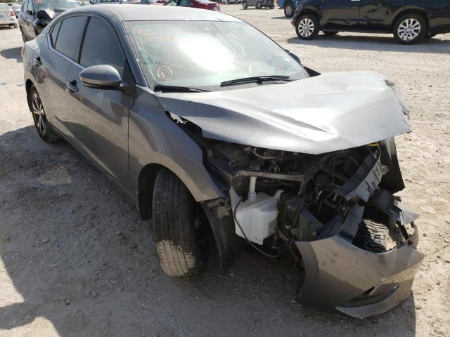 3N1AB8CV2LY255573 - 2020 NISSAN SENTRA SV GRAY photo 1