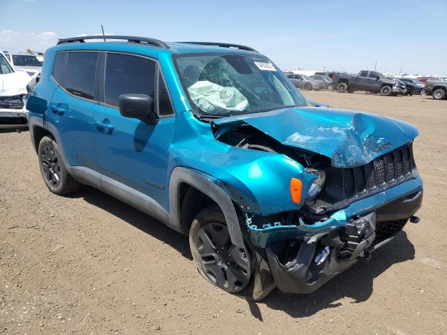ZACNJBAB9KPK78467 - 2019 JEEP RENEGADE S TURQUOISE photo 1