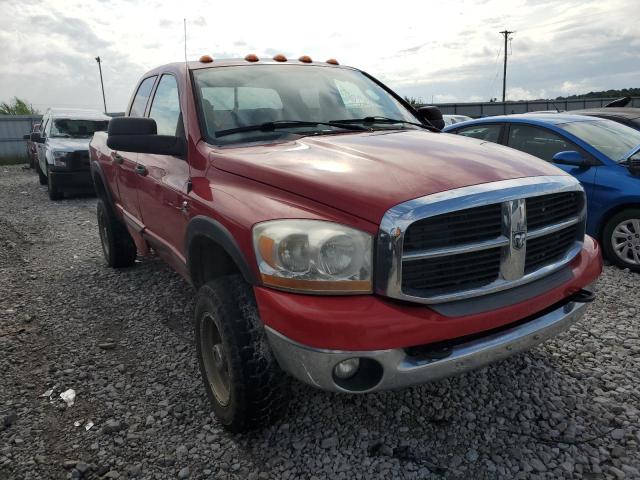 3D7KS28C26G118204 - 2006 DODGE RAM 2500 S RED photo 1