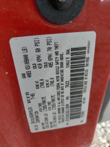 3D7KS28C26G118204 - 2006 DODGE RAM 2500 S Կարմիր լուսանկար 10