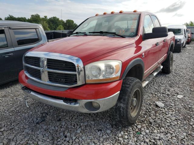 3D7KS28C26G118204 - 2006 DODGE RAM 2500 S Կարմիր լուսանկար 2