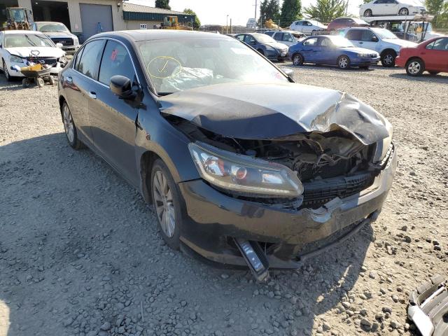 1HGCR2F89EA052712 - 2014 HONDA ACCORD EXL BLACK photo 1