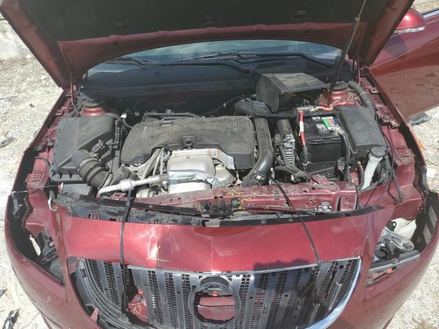 2G4GK5EX6G9146359 - 2016 BUICK REGAL RED photo 7