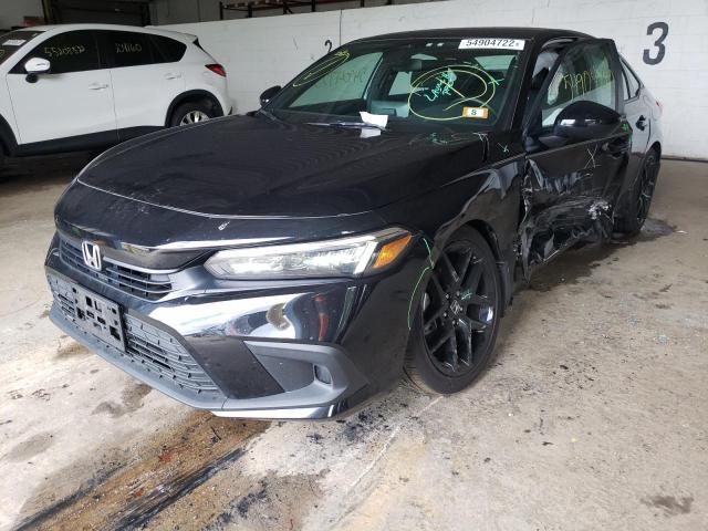 2HGFE2F51NH559958 - 2022 HONDA CIVIC SPORT  Foto 2