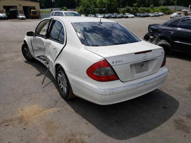 WDBUF26J25A652663 - 2005 MERCEDES-BENZ E 320 CDI WHITE photo 3