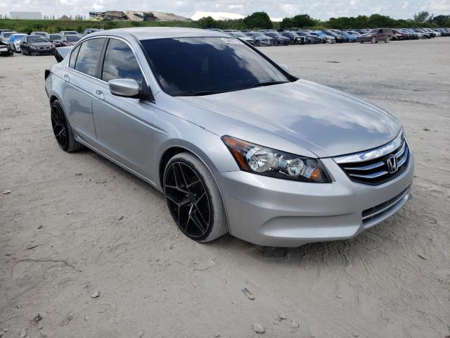 1HGCP2F34CA022220 - 2012 HONDA ACCORD LX SILVER photo 1