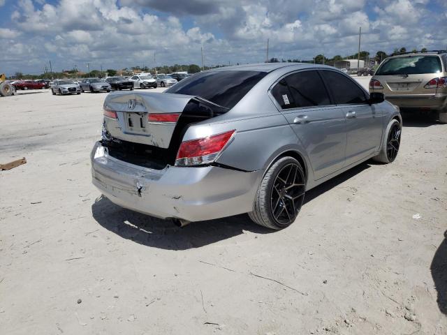 1HGCP2F34CA022220 - 2012 HONDA ACCORD LX SILVER photo 4