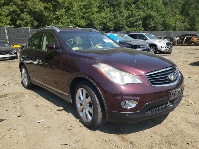 JN1AJ0HR7BM852252 - 2011 INFINITI EX35 BASE MAROON photo 1