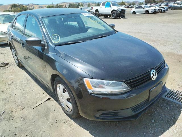 3VW2K7AJ6CM426809 - 2012 VOLKSWAGEN JETTA BASE 黑色 照片 1