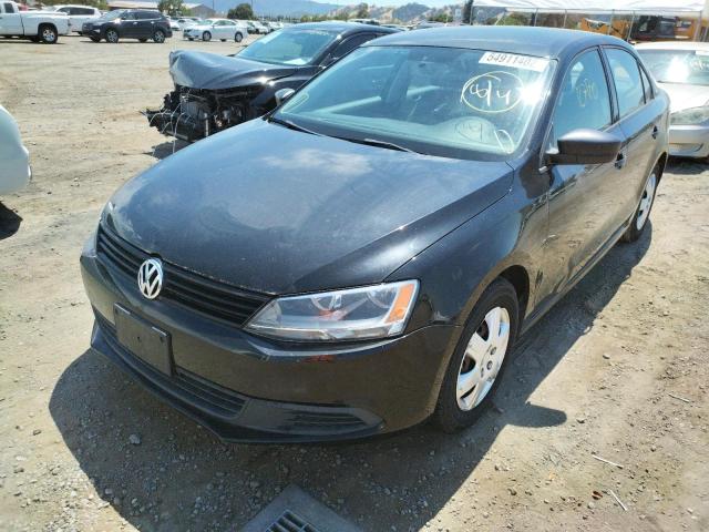3VW2K7AJ6CM426809 - 2012 VOLKSWAGEN JETTA BASE 黑色 照片 2